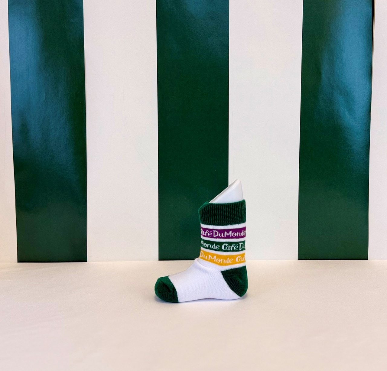 Mardi Gras Baby Socks