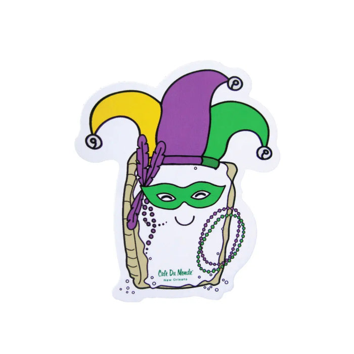 Jester Permanent Vinyl Sticker
