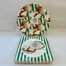 24ct Plate & Napkin Set